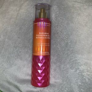 Bahamas passion fruit and banana flower fragrance mist from bath and body works
